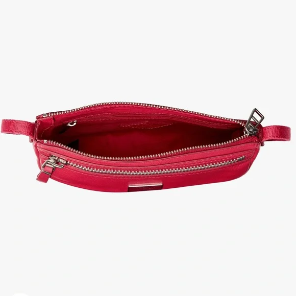 Fossil Dawson Mini Crossbody - Real Red - NWT - Picture 4 of 17